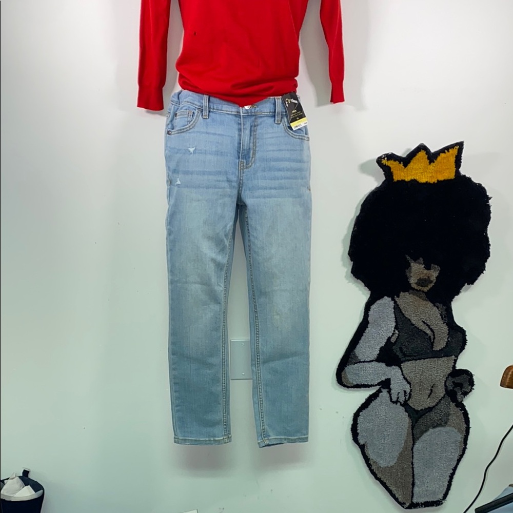 Art Class Blue Jeans Straight Leg Denim
